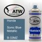 Preview: Honda, Sonic Blue Metallic, B-33MZ: 400ml Sprühdose, von ATW Autoteile West.